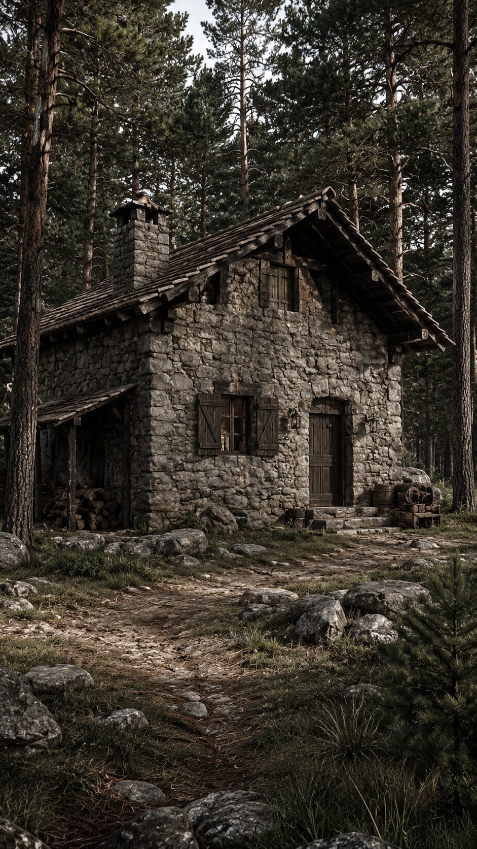 Hut exterior